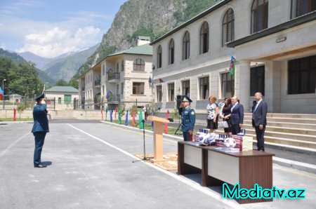 Nəsimi rayon məktəblilərinin Qəbələ rayonundakı “Sərhədçi” yay düşərgəsindəki istirahəti başa çatmışdır - FOTOLAR