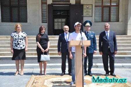 Nəsimi rayon məktəblilərinin Qəbələ rayonundakı “Sərhədçi” yay düşərgəsindəki istirahəti başa çatmışdır - FOTOLAR