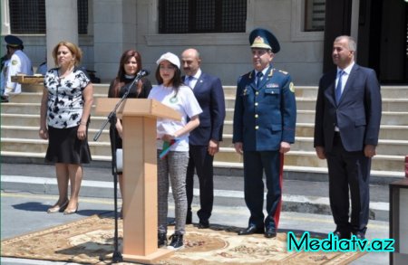 Nəsimi rayon məktəblilərinin Qəbələ rayonundakı “Sərhədçi” yay düşərgəsindəki istirahəti başa çatmışdır - FOTOLAR