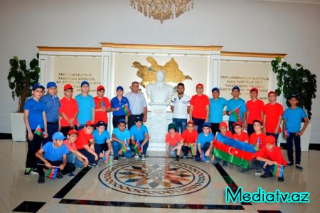 Nəsimi rayonunun “Gənc İlhamçıları” Quba şəhərinin qonağı olub - FOTOLAR