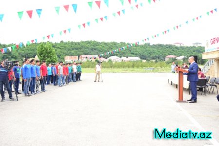 Nəsimili «Gənc İlhamçılar»ın Qubadakı yay düşərgəsində istirahəti başa çatmışdır - FOTOLAR
