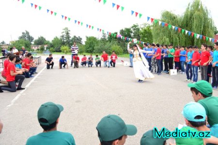 Nəsimili «Gənc İlhamçılar»ın Qubadakı yay düşərgəsində istirahəti başa çatmışdır - FOTOLAR