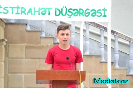 Nəsimili «Gənc İlhamçılar»ın Qubadakı yay düşərgəsində istirahəti başa çatmışdır - FOTOLAR