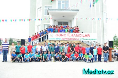 Nəsimili «Gənc İlhamçılar»ın Qubadakı yay düşərgəsində istirahəti başa çatmışdır - FOTOLAR