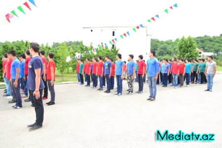Nəsimili «Gənc İlhamçılar»ın Qubadakı yay düşərgəsində istirahəti başa çatmışdır - FOTOLAR