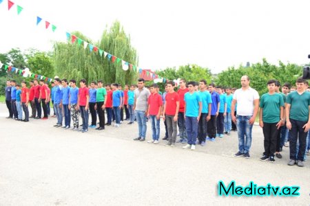 Nəsimili «Gənc İlhamçılar»ın Qubadakı yay düşərgəsində istirahəti başa çatmışdır - FOTOLAR
