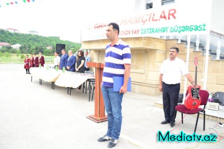 Nəsimili «Gənc İlhamçılar»ın Qubadakı yay düşərgəsində istirahəti başa çatmışdır - FOTOLAR