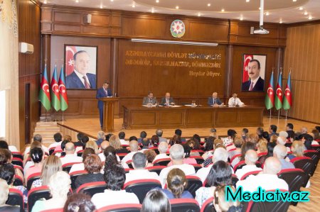 Nərimanov Rayon İcra Hakimiyyəti başçısı yanında Şuranın geniş iclası keçirilib-FOTOLAR