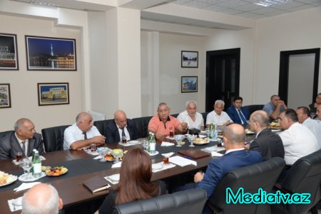 Nəsimi rayonunda Qarabağ müharibəsi veteranları və əlilləri  ilə görüş keçirilmişdir - FOTOLAR
