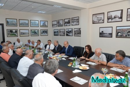 Nəsimi rayonunda Qarabağ müharibəsi veteranları və əlilləri  ilə görüş keçirilmişdir - FOTOLAR
