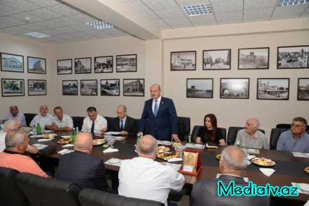 Nəsimi rayonunda Qarabağ müharibəsi veteranları və əlilləri  ilə görüş keçirilmişdir - FOTOLAR