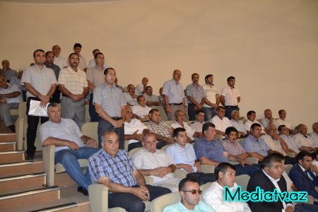 Füzulidə kənd təsərrüfatının inkişafı ilə bağlı müşavirə keçirildi - FOTOLAR