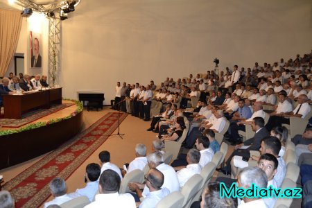 Füzulidə kənd təsərrüfatının inkişafı ilə bağlı müşavirə keçirildi - FOTOLAR