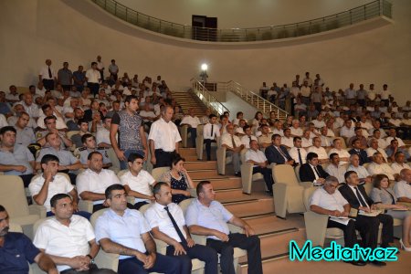 Füzulidə kənd təsərrüfatının inkişafı ilə bağlı müşavirə keçirildi - FOTOLAR