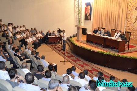 Füzulidə kənd təsərrüfatının inkişafı ilə bağlı müşavirə keçirildi - FOTOLAR