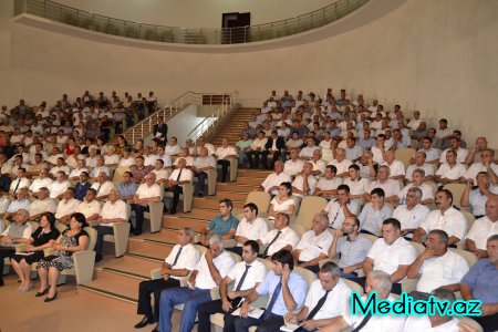 Füzulidə kənd təsərrüfatının inkişafı ilə bağlı müşavirə keçirildi - FOTOLAR