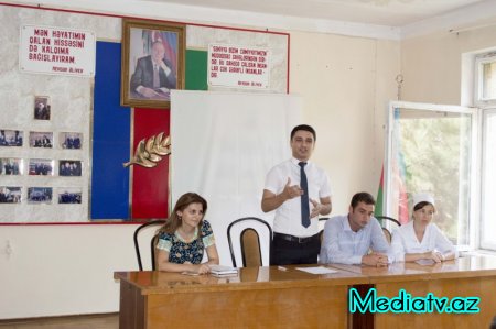 Nərimanovda «İşıqlı gələcək naminə erkən nigaha yox deyək» adlı seminar keçirilib - FOTOLAR
