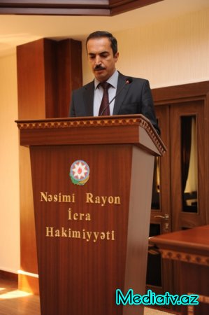 Nəsimi Rayon İcra Hakimiyyəti Başçısı yanında Şuranın geniş iclası keçirilmişdir - FOTOLAR