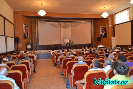 Referendum üzrə “Vətəndaş Cəmiyyəti” təşəbbüs qrupu Nərimanov rayonunda tədbir keçirib - FOTOLAR