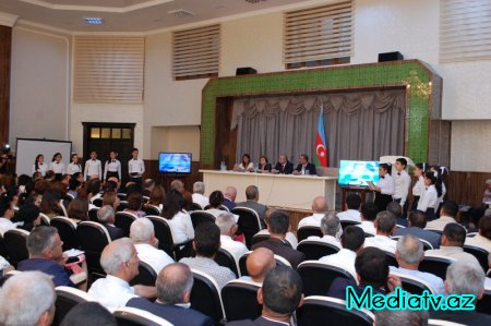 Kürdəmir müəllimlərinin sentyabr konfransı keçirilib - FOTOLAR