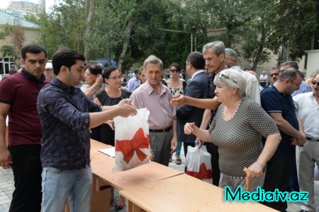 Müqəddəs Qurban Bayramı Nəsimi rayonunda qeyd olunmuşdur - FOTOLAR