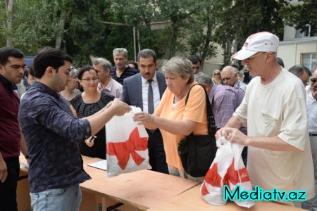 Müqəddəs Qurban Bayramı Nəsimi rayonunda qeyd olunmuşdur - FOTOLAR
