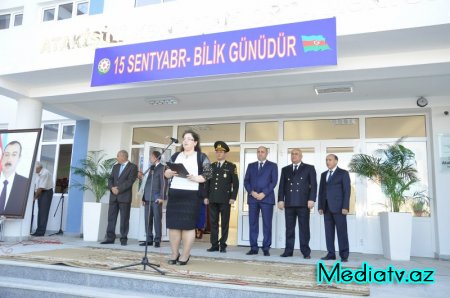 Kürdəmirdə “15 sentyabr Bilik-günü” qeyd olunub - FOTOLAR