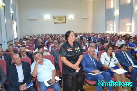 Kürdəmirdə pambıqçılığın inkişafına həsr olunan Şura iclası keçirilib - FOTOLAR