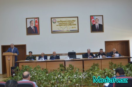 Kürdəmirdə pambıqçılığın inkişafına həsr olunan Şura iclası keçirilib - FOTOLAR