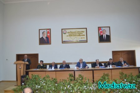 Kürdəmirdə pambıqçılığın inkişafına həsr olunan Şura iclası keçirilib - FOTOLAR