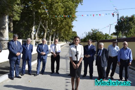 Horadizdə yeni küçənin açılışı oldu - FOTOLAR