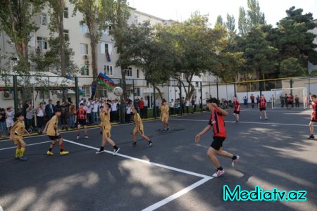 NƏSİMİ RAYONUNDA DAHA BİR  “ABAD HƏYƏT” İSTİFADƏYƏ VERİLDİ - FOTOLAR