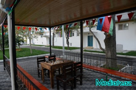 NƏSİMİ RAYONUNDA DAHA BİR  “ABAD HƏYƏT” İSTİFADƏYƏ VERİLDİ - FOTOLAR