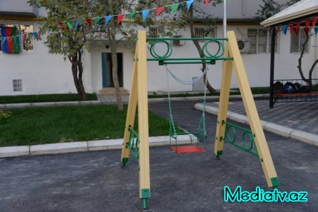 NƏSİMİ RAYONUNDA DAHA BİR  “ABAD HƏYƏT” İSTİFADƏYƏ VERİLDİ - FOTOLAR