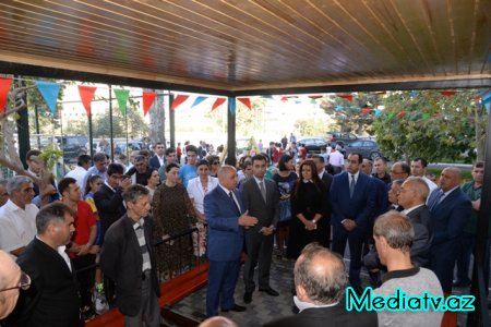 NƏSİMİ RAYONUNDA DAHA BİR  “ABAD HƏYƏT” İSTİFADƏYƏ VERİLDİ - FOTOLAR