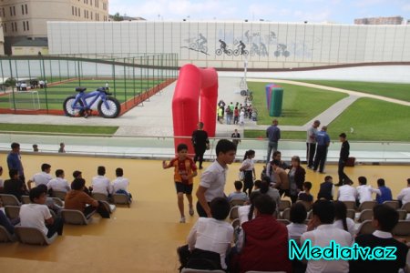 Nəsimi rayon məktəbliləri Velotrekdə olublar - FOTOLAR