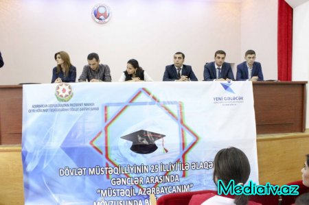 “Müstəqil Azərbaycanım” mövzusunda bilik yarışmaları layihəsinin  açılış mərasimi keçirilib - Nərimanovda (FOTOLAR)