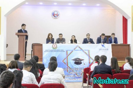 “Müstəqil Azərbaycanım” mövzusunda bilik yarışmaları layihəsinin  açılış mərasimi keçirilib - Nərimanovda (FOTOLAR)