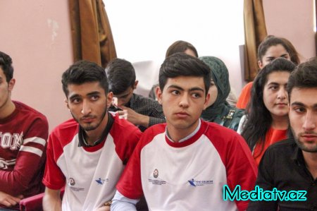 “Müstəqil Azərbaycanım” mövzusunda bilik yarışmaları layihəsinin  açılış mərasimi keçirilib - Nərimanovda (FOTOLAR)