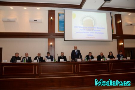 Nəsimi rayonu üzrə 2016-cı ilin üçüncü rübü ərzində görülmüş işlər müzakirə edilmişdir - FOTOLAR