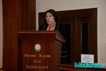 Nəsimi rayonu üzrə 2016-cı ilin üçüncü rübü ərzində görülmüş işlər müzakirə edilmişdir - FOTOLAR