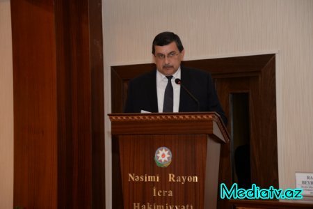 Nəsimi rayonu üzrə 2016-cı ilin üçüncü rübü ərzində görülmüş işlər müzakirə edilmişdir - FOTOLAR