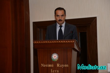 Nəsimi rayonu üzrə 2016-cı ilin üçüncü rübü ərzində görülmüş işlər müzakirə edilmişdir - FOTOLAR
