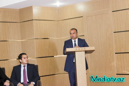 Nərimanovda dövlət müstəqilliyinin 25 illiyi ilə əlaqədar “Nailiyyətlər və Uğurlar” adlı konfrans keçirilib - FOTOLAR