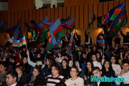 Nəsimi rayonunda Dövlət müstəqilliyinin 25 illiyinə həsr edilmiş “Müstəqilliyimizin yaşıdları” tədbiri keçirilib - FOTOLAR