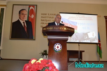 Füzulidə Azərbaycanın Dövlət Müstəqilliyinin 25-ci ildönümü qeyd olundu - FOTOLAR
