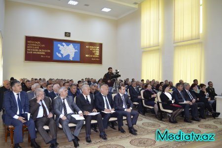 Füzulidə 9 ayın sosial-iqtisadi inkişafının yekunları müzakirə olundu - FOTOLAR