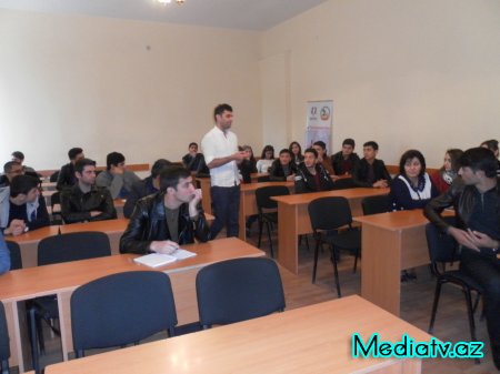 AQRAR UNİVERSİTETİNDƏ YENİ LAYİHƏ - FOTOLAR