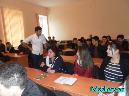 AQRAR UNİVERSİTETİNDƏ YENİ LAYİHƏ - FOTOLAR
