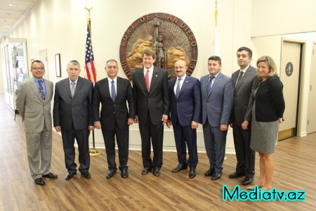Nəsimi rayonu ilə Kaliforniyanın San Dieqo şəhəri arasında əlaqələr genişlənir - FOTOLAR